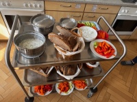 Gesundes Frühstück im Juni